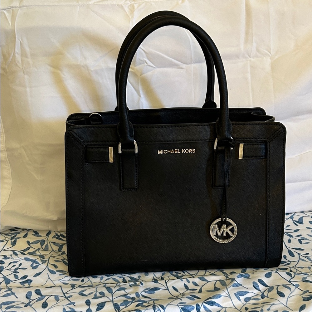 Michael Kors Black Satchel Bag